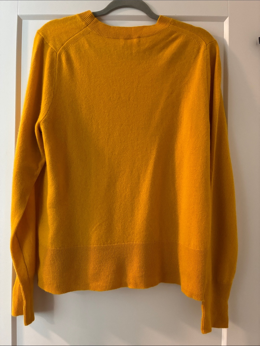 J. crew—Classic Women's Crewneck Sweater - Mustard Yellow - Picture 2 of 5